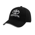 thumbnail image 1 of ZHAOCHENG 1 gorra de béisbol negra Toyota para hombre con el logotipo del coche Toyota bordado, gorra conmemorativa con lengüeta de pato., 1 of 2
