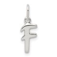 thumbnail image 1 of Pendentif Charme Collier Monogramme Initiale Lettre F en Argent Sterling 925, 1 of 5