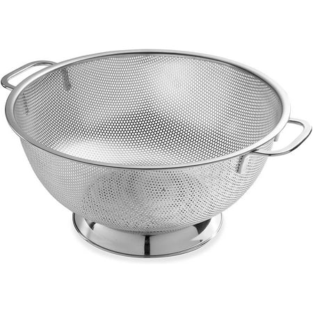 

Micro-perforated Stainless Steel Colander-Dishwasher Safe (8.9in)