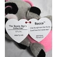 thumbnail image 5 of Ty Beanie Boos (Plastic Key Clip) - Rocco the Pink & Gray Raccoon  – Glitter Eyes  - Stuffed Animal, 5 of 6
