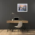 thumbnail image 3 of Boehme, Nicky 14x12 White Modern Wood Framed Museum Art Print Titled - Christmas Cottage, 3 of 4