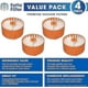 thumbnail image 2 of Pack Of 4 Replacement Filters - Compatible With Black+decker Powerseries Extreme Cordless Stick Vacuum (model # Bsv2020), 2 of 5