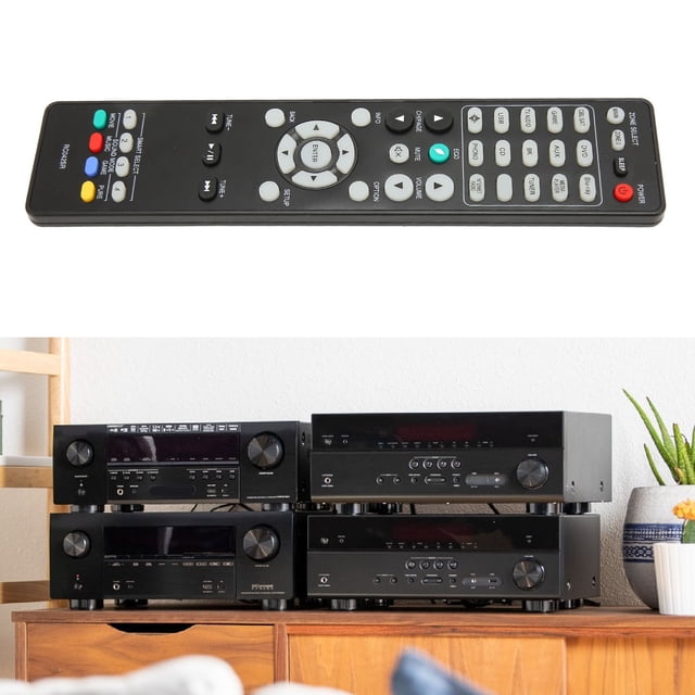 Récepteur AV Télécommande, RC042SR Accès Facile et Complet Petit Remplacement Stable Récepteur AV Télécommande pour SR6015 pour SR5015DAB