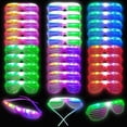 thumbnail image 1 of Gafas LED BATWEET que brillan en la oscuridad, 30 unidades, para niños y adultos, 1 of 6