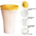 thumbnail image 2 of vaso para helado de naranja, vaso exprimidor de congelación rápida de 150 ml, doble, 2 of 5