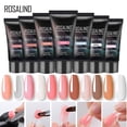thumbnail image 2 of ROSALIND Pure Color Poly Nail Polish Gel Acrílico Extensión Semi Permanente Crystal Jelly Art Design Extension Pegamento 15ML / 30ML Tan Jianjun unisex, 2 of 2