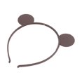 thumbnail image 5 of Unique Bargains 1 Pc Cute Frosted Bears Headbands for Women Dark Brown, 5 of 6