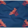 thumbnail image 4 of oneOone Organic Cotton Poplin Twill Fabric Bird Block Decor Fabric Printed BTY 42 Inch Wide, 4 of 4