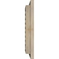 thumbnail image 4 of Ekena Millwork 32"W x 34"H Rectangle Gable Vent (37"W x 39"H Frame Size): Primed, Functional, Smooth Pine Gable Vent w/ Brick Mould Face Frame, 4 of 6