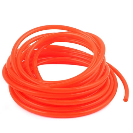20Ft 6M Long 6mm OD 4mm Inside Diameter PU Polyurethane Air Tube Pipe Red