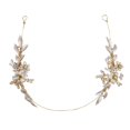 thumbnail image 3 of Aro de la joyería del cabellero de de con la diadema del diamante artificial de material perla jinwen Diadema de Rhinestone Nupcial, 3 of 8