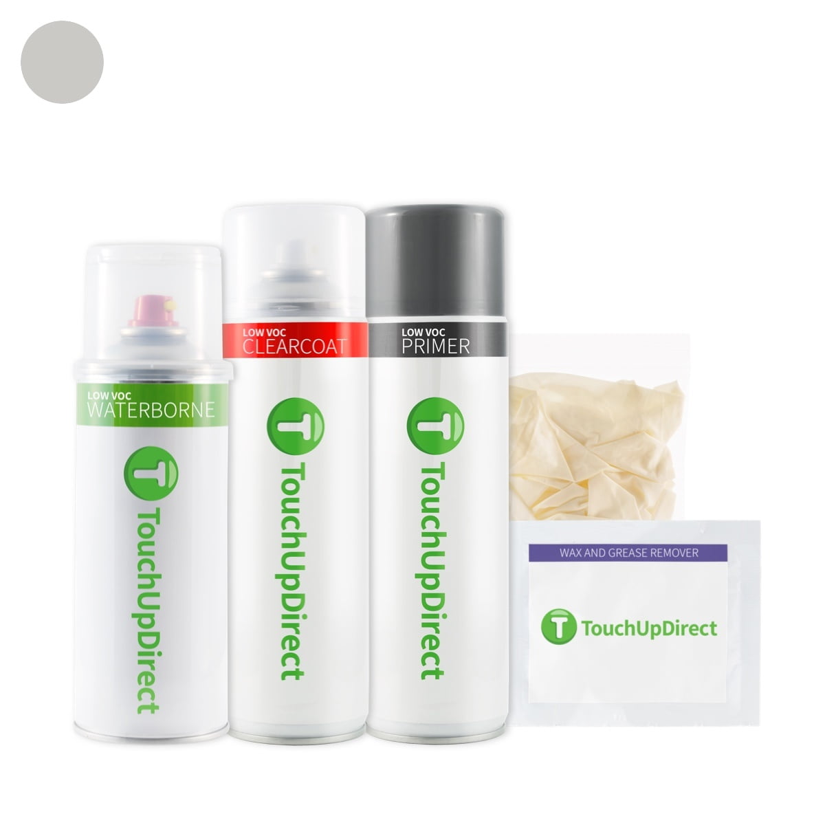 Acura Alabaster Silver Metallic Touch Up Paint (NH700M) Package