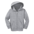 thumbnail image 1 of Gravity Threads Toddler Fleece Zip-Up Hoodie Sweater - Athletic Heather - 2T, 1 of 1