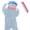 Light Blue2, variant on Monster Onesie Pajamas,Funny Onesies For Adults One Piece Pajamas For Women Hooded Onesie Silly Cozy Plus Size Fuzzy Jumpsuit
