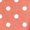#0348-Pink, variant on Pincandy Women's Casual Random Polka Dot Print V Neck Collared 3/4 Sleeve T Shirt Relaxed Fit Comfy Top for Spring Fall Daily and Shopping Outfits