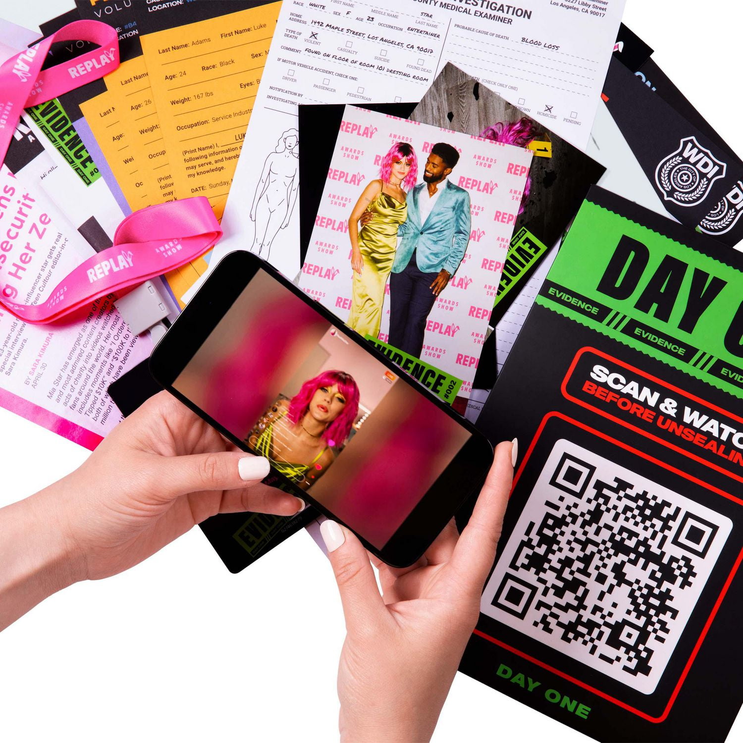 Who Did It Presents: Who Killed Mia - An Immersive and Digital Murder Mystery Game - Smartphone Required