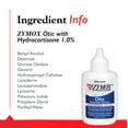 thumbnail image 5 of ZYMOX Otic Enzymatic Solution for Dogs and Cats to Soothe Ear Infections with 1% Hydrocortisone for Itch Relief, 1.25oz, 5 of 7