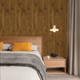 thumbnail image 5 of (3 pack) Abyssaly Wood Peel and Stick Wallpaper 15.7 "x 118" Brown Self-Adhesive Removable Contact Paper for Home Shelves Walls, 5 of 10