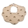 thumbnail image 6 of RYUJNDK Baby Shape Feeding Bib Bandana Burp Cloth Scarf Printed Saliva Towel Apron, 6 of 19
