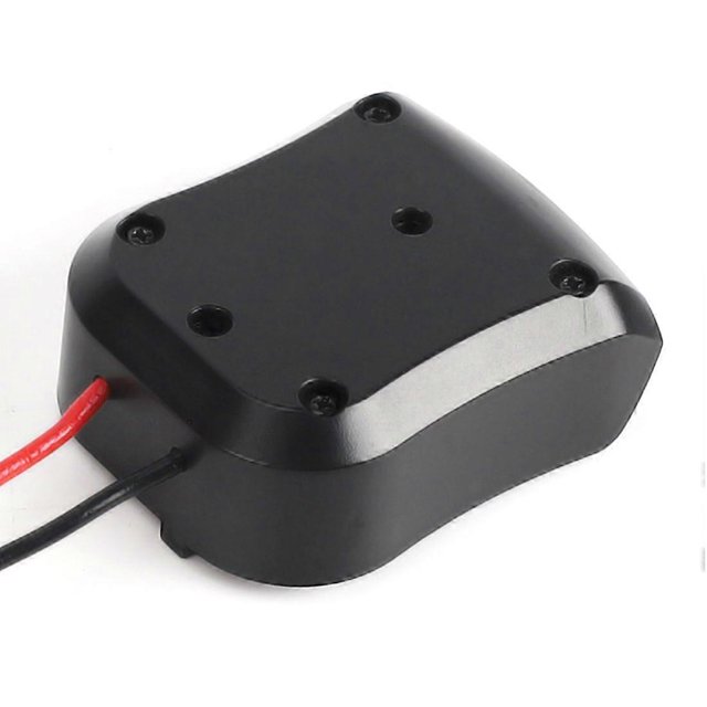 DW12V DIY Battery Adapter for 10.8V-12V - Battery Power Wheel Adaptor Dock Holder with 14 Awg Wires