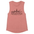 thumbnail image 1 of Skyline Argentina Women's Muscle Tank X-Large Desert Pink, 1 of 5