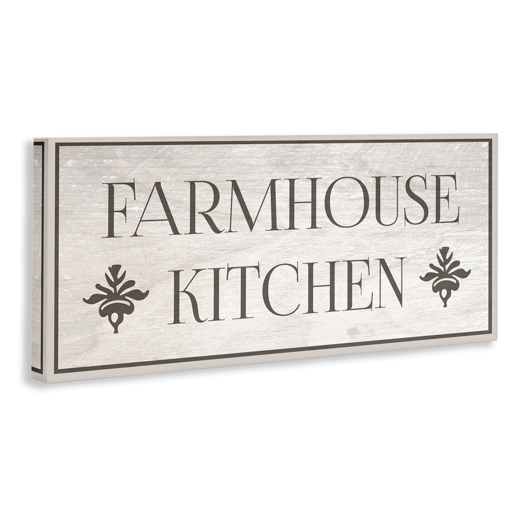 Stupell IndustriesFarmhouse Kitchen Typography Canvas Wall Art by Daphne Polselli