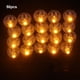 thumbnail image 5 of Inteprter 50 unids/set Mini luces Led tipo farol para decoración de fiestas y bodas luces de globo LED fáciles de calabaza Decoración del hogar luz amarilla, 5 of 6