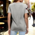 thumbnail image 5 of MEICHEN Short Sleeve Independence Day Women’s 250th Anniversary USA Shirt 2026 American Flag Retro Graphic Tee, 5 of 6