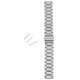 thumbnail image 1 of EeaseMX Correa de reloj de acero inoxidable elegante correa de reloj de repuesto compatible con Garmin Venu plata, 1 of 7