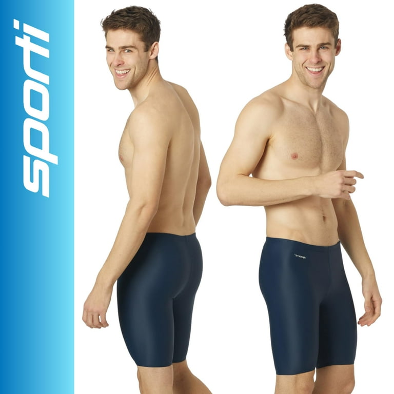 Sporti Solid Compression Jammer Swimsuit, Lycra Xtra Life