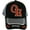 Black, variant on Ohio Fish Net Curved Brim Adjustable Baseball Cap (Red)