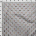 thumbnail image 3 of oneOone Cotton Cambric Fabric Geometric Line Ikat Decor Fabric Printed BTY 56 Inch Wide, 3 of 4