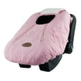 thumbnail image 2 of CozyBaby Insulated Cozy Cover Weatherproof Infant Car Seat Cover, Pink, 2 of 6