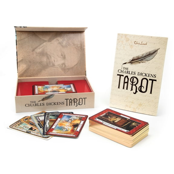 The Charles Dickens Tarot: (Tarot Kit Box Set with 78 Cards and Guide Book), (Paperback)