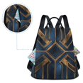 thumbnail image 5 of FORMRS Women's Travel Backpack Purse Anti-Theft Hidden Pockets Casual Shoulder Bag, Elegant Geometric Pattern, 5 of 7