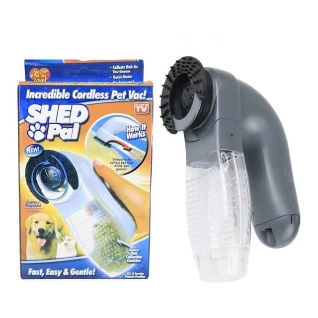 Succionador Electrico Shed Pal quita pelo Portatil Para mascotas