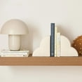 thumbnail image 2 of Bouclair Lampe de Table Champignon en Métal Gris, 2 of 5