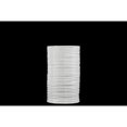 thumbnail image 1 of Cylindrical Ceramic Vase With Ribbed Pattern, Medium, White, 1 of 1