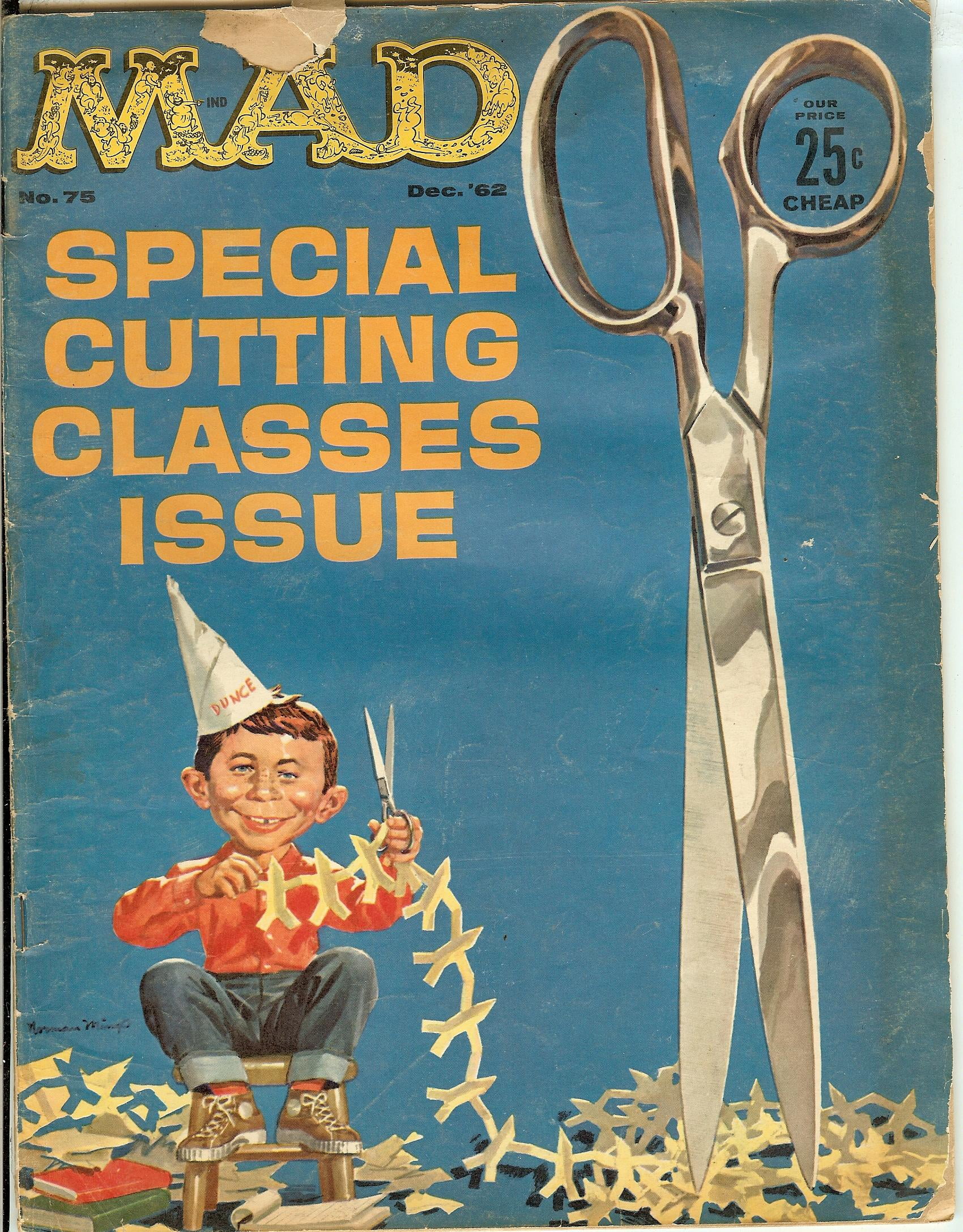 MAD Magazine #75 Dec 1962 (FAIR Condition)