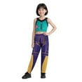 thumbnail image 4 of ZTACE POP Singer Stars Halloween Costume - Zoey Cosplay Outfits, Girls Cosplay Suits, Halloween Cosplay Party Outfits - Purple, 120, 4 of 4