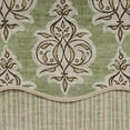 thumbnail image 4 of RLF Home Luxurious Modern Design Classic Jenna Glory Style Window Valance 50" x 16" Pear, 4 of 4