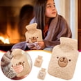 thumbnail image 1 of Iumwxz Kitchen Gadgets Flushing Hot Water Bag and Winter Warm Filling Water Filling Warm Water Bag Cloth Cover Warm Hand Treasure Kitchen Utensil Set Multicolor Cloth Rollbacks on Essentials, 1 of 2