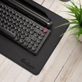 thumbnail image 4 of Official Desk Mat Desk Pad Mouse Pad Leather (PU) Black Large, 4 of 5