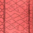 thumbnail image 1 of Ahgly Company Indoor Square Solid Red Modern Area Rugs, 3' Square, 1 of 4