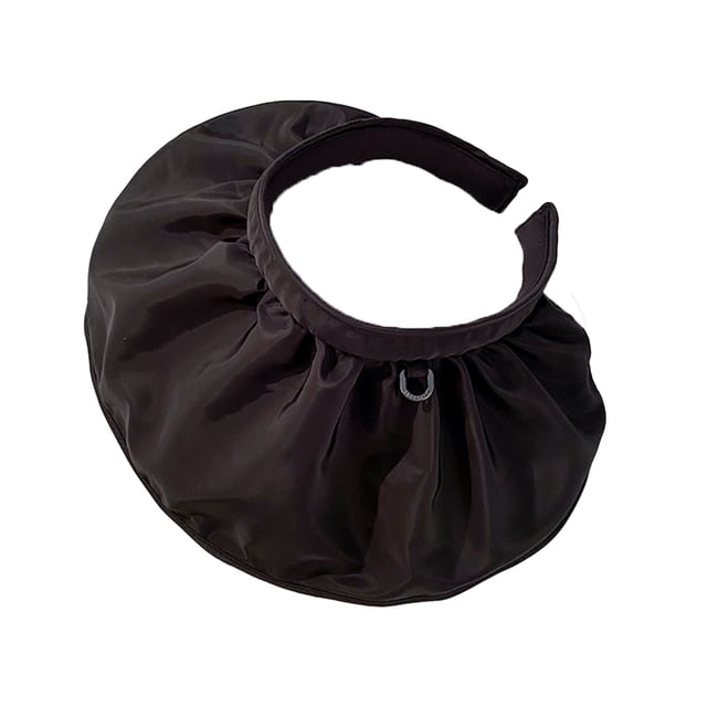 Sombrero de playa de verano plegable de ala ancha para mujer con visera enrollada