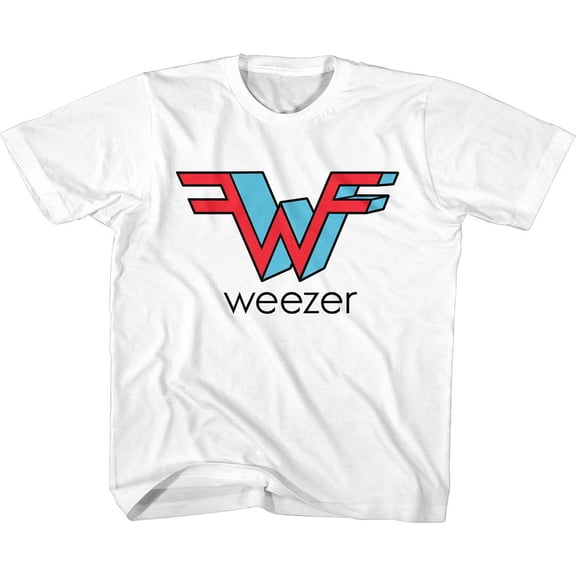 Weezer 3D W White Youth T-Shirt