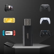 Controller PC Wireless Adapter USB Receiver Bluetooth-Compatible 5.3 Controller Adapter USB Wireless Controller Adapter for Nintend Switch PC PS4 PS5 Controller