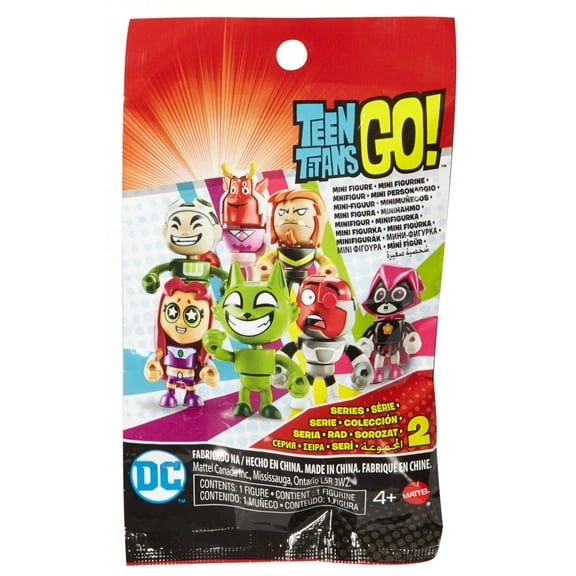 Teen Titans Go! Mini Figure Blind Bag (Styles May Vary)