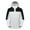 White, variant on Jacenvly Rain Jacket Women Waterproof Windproof Drawstring Hooded Zip Pocket Womens Winter Coats Lightweight Warm Fashionable Casual Coats Hiking Mountain Ski Outdoor Sports Jacket