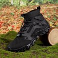 thumbnail image 1 of Zapatos De Senderismo Zapatos Botines de tobillo para hombre Zapatos de senderismo de caña alta Zapatos de tobillo antideslizantes para viajes al aire libre Wdftyju Tenis De Mujer Tenis De Hombre, 1 of 7